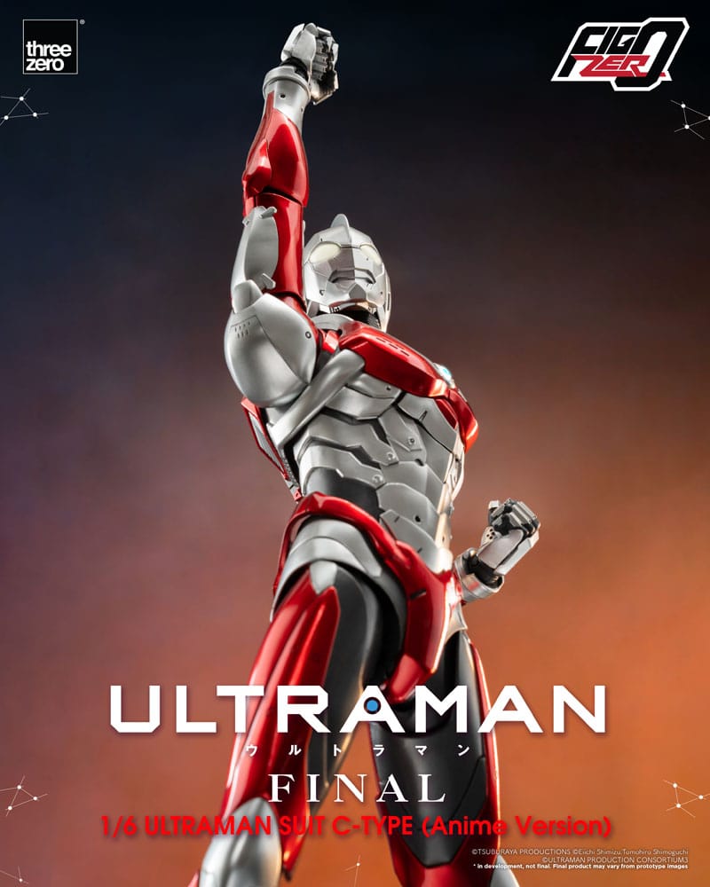 ThreeZero Ultraman Suit C-Type (Anime Version) FigZero 1/6 Actionfigur