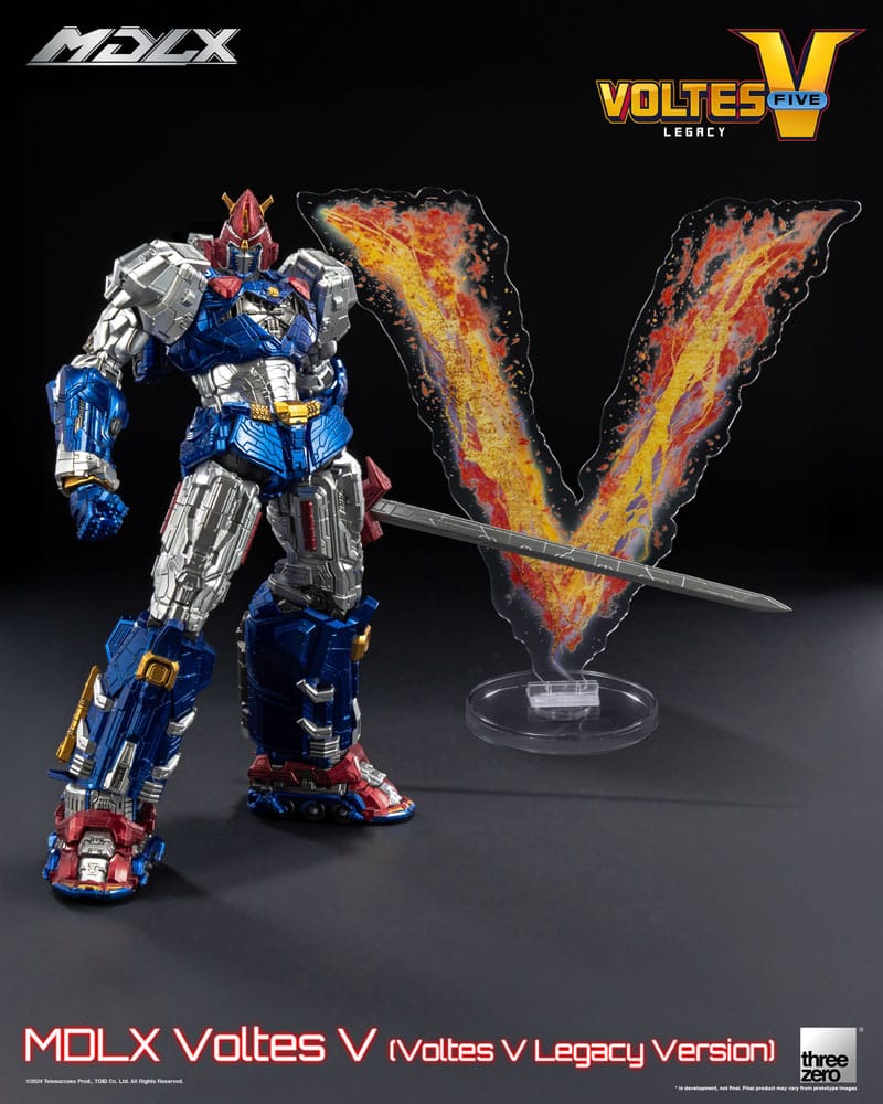 ThreeZero Voltes V (Voltes V Legacy Version) MDLX Actionfigur
