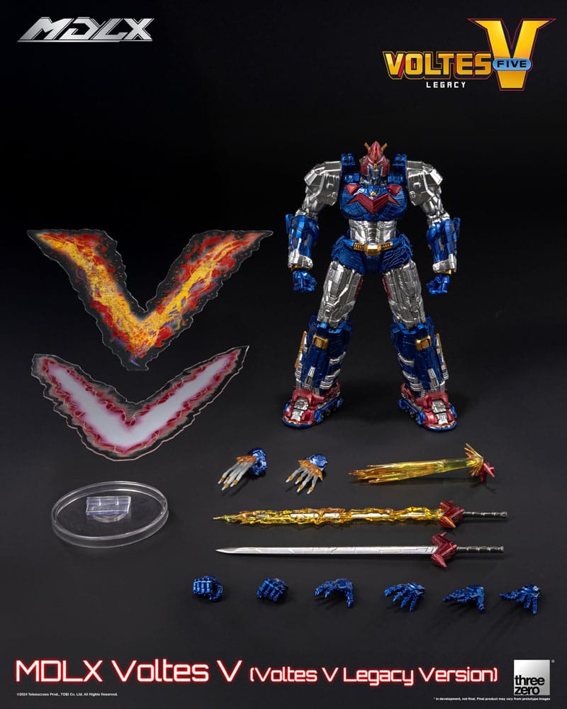 ThreeZero Voltes V (Voltes V Legacy Version) MDLX Actionfigur