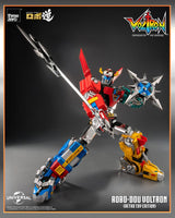 ThreeZero Voltron Defender of the Universe Robo-Dou Actionfigur Voltron Retro Toy Edition