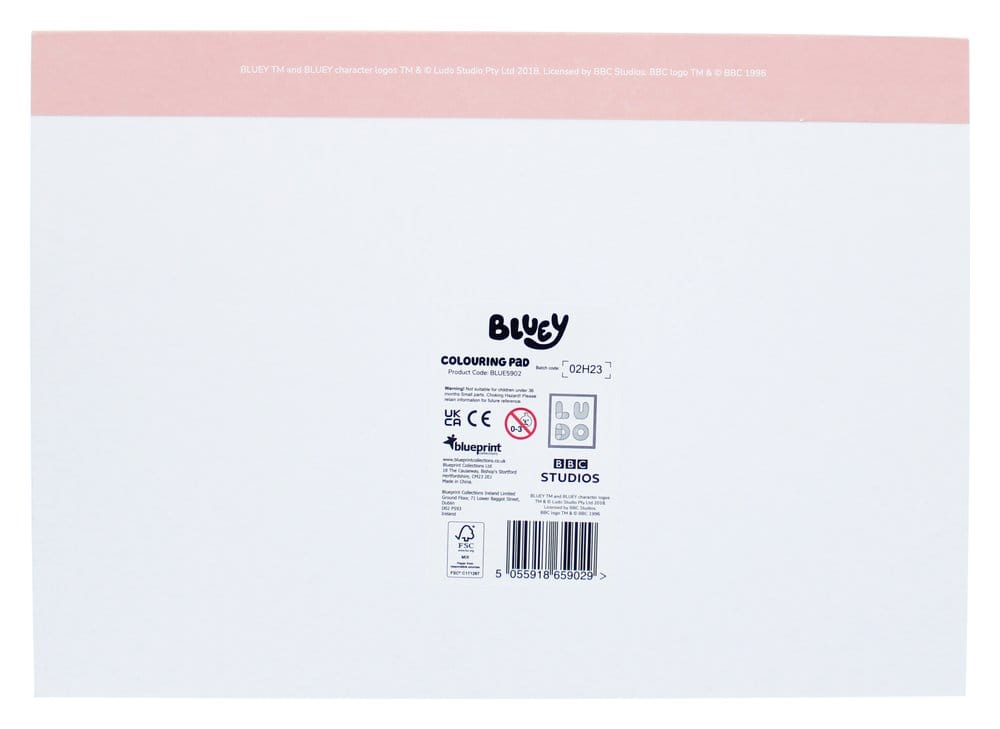 Thumbs Up Bluey Malbuch A4 & Sticker Set