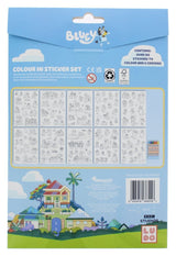 Thumbs Up Bluey Sticker-Malset