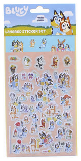 Thumbs Up Bluey Sticker Set