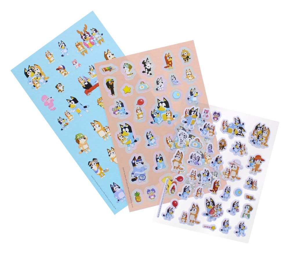 Thumbs Up Bluey Sticker Set
