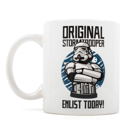 Thumbs Up Original Stormtrooper Enlist Today White Tasse