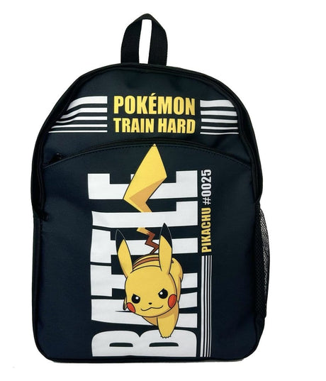 Thumbs Up Pokémon Train Hard Rucksack Schwarz