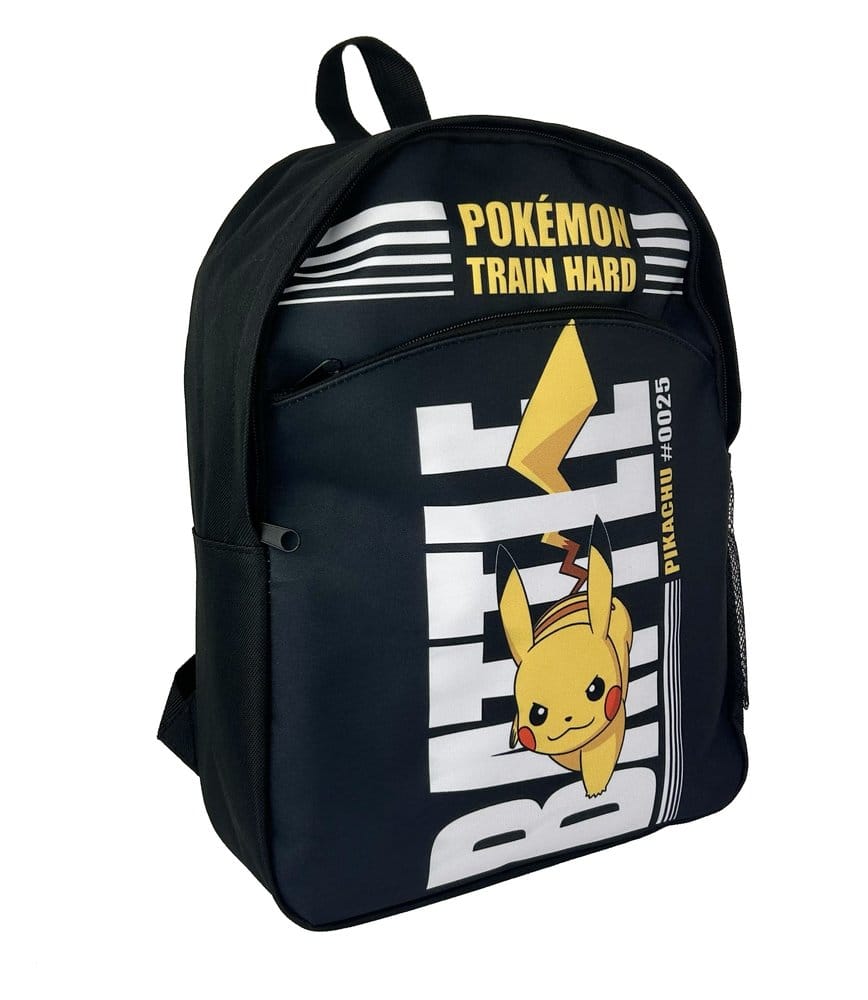 Thumbs Up Pokémon Train Hard Rucksack Schwarz