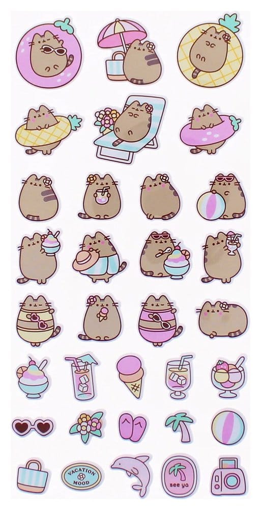 Thumbs Up Pusheen Sticker Set