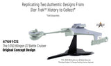 Tomy Star Trek TOS Klingon D7 Battle Cruiser Original Concept Design DieCast 1/350 Replik