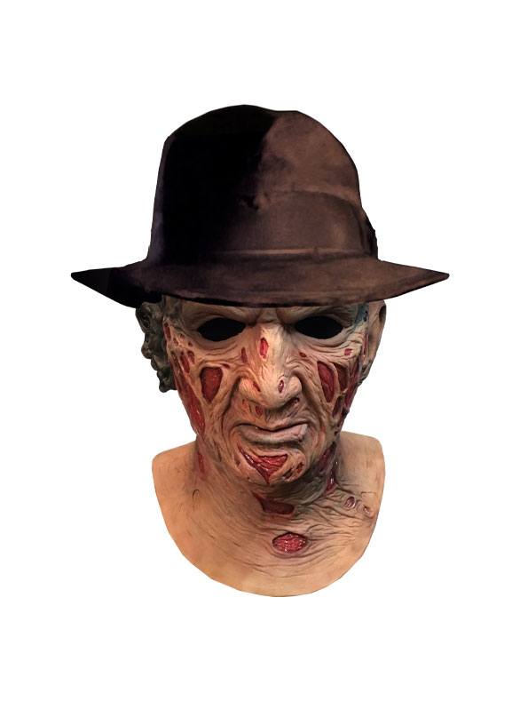 Trick Or Treat Studios Nightmare - Mörderische Träume Freddy Krueger mit Hut Deluxe Maske