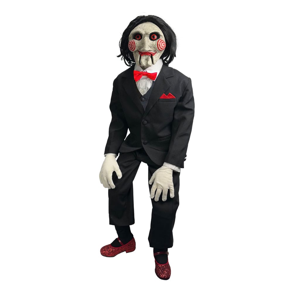 Trick Or Treat Studios Saw Billy the Puppet Deluxe Stripe Puppe / Marionette Replik