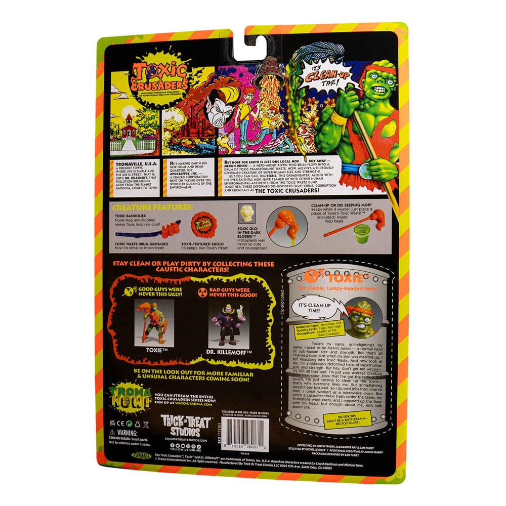 Trick Or Treat Studios Toxic Crusader Toxie Actionfigur