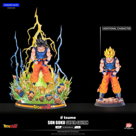 Tsume Dragon Ball Z Son Goku Super Saiyan HQS Dioramax 1/4 Figur