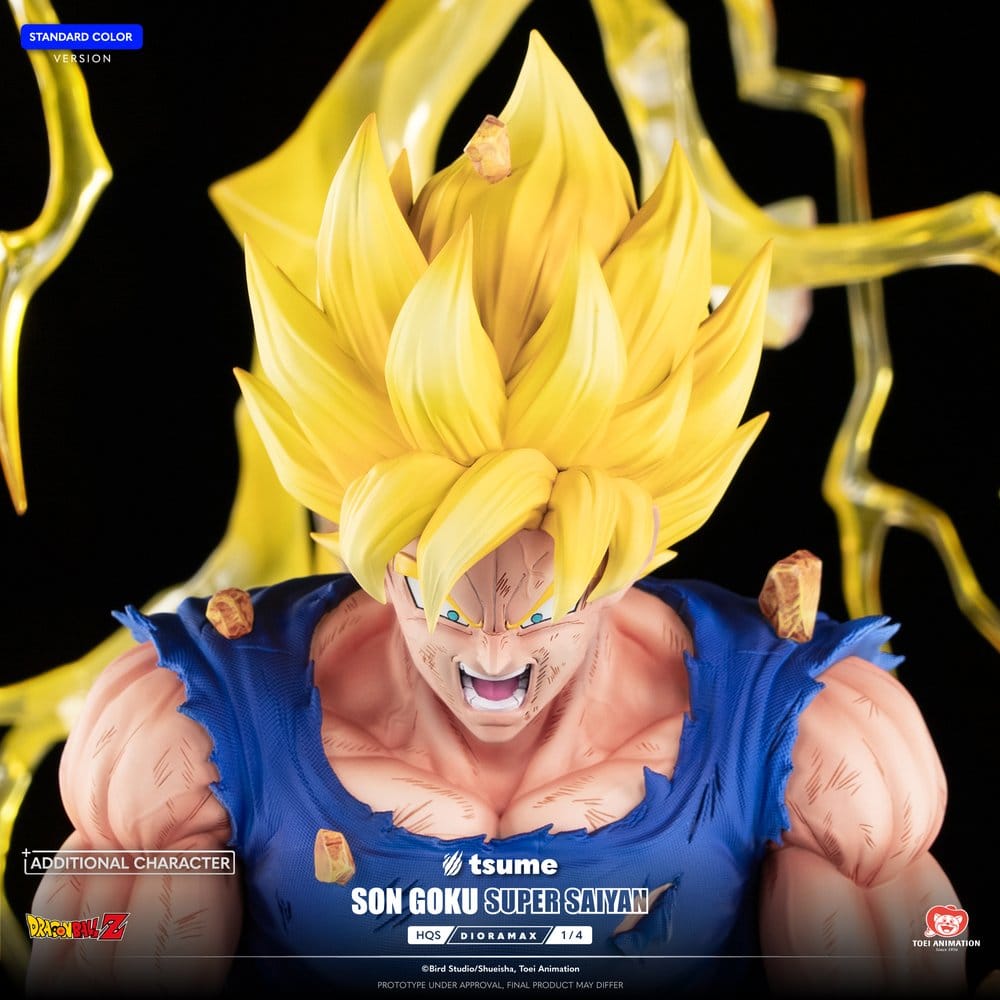 Tsume Dragon Ball Z Son Goku Super Saiyan HQS Dioramax 1/4 Figur