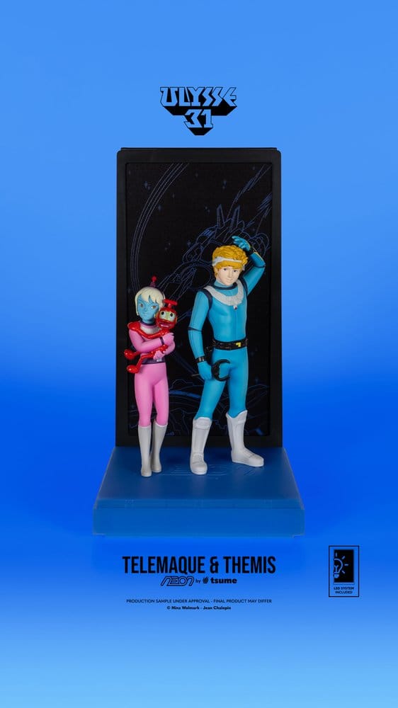 Tsume Ulysse 31 Neon Telemachus & Themis 1/9 Figur