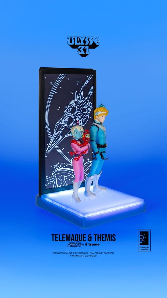 Tsume Ulysse 31 Neon Telemachus & Themis 1/9 Figur