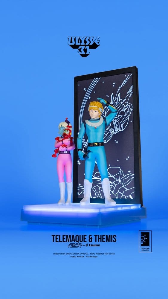 Tsume Ulysse 31 Neon Telemachus & Themis 1/9 Figur
