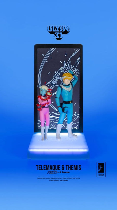 Tsume Ulysse 31 Neon Telemachus & Themis 1/9 Figur