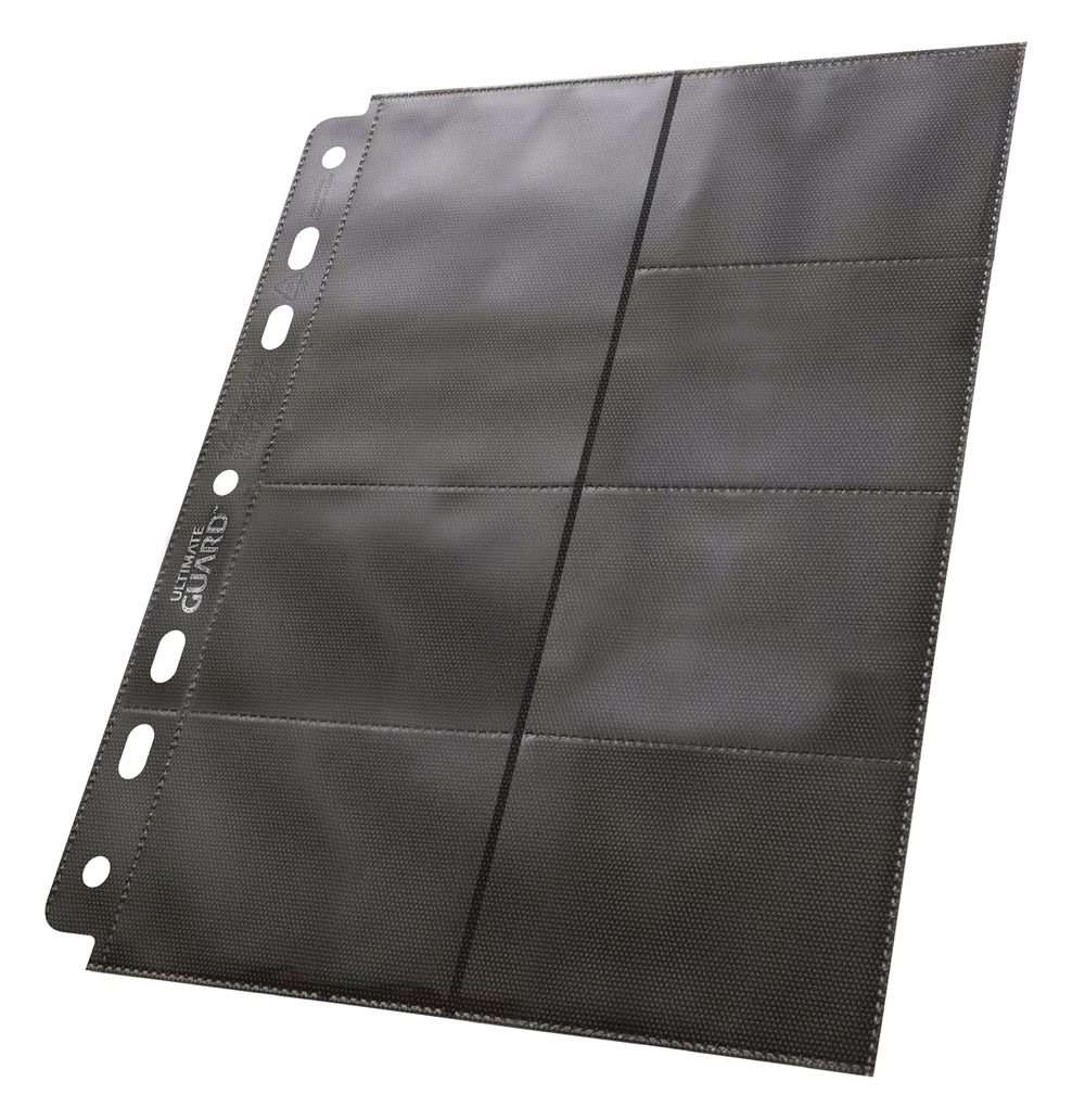 Ultimate Guard Ultimate Guard 14-Pocket Supreme Compact Pages Standard + Mini American (10) - Black