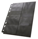 Ultimate Guard Ultimate Guard 14-Pocket Supreme Compact Pages Standard + Mini American (10) - Black