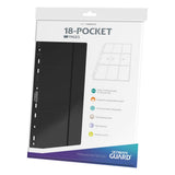 Ultimate Guard Ultimate Guard 18-Pocket Pages Side-Loading (10) - Black