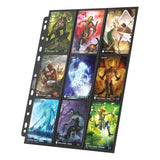 Ultimate Guard Ultimate Guard 18-Pocket Pages Side-Loading (10) - Black