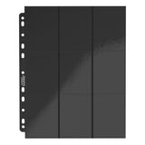 Ultimate Guard Ultimate Guard 18-Pocket Pages Side-Loading (10) - Black