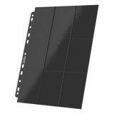 Ultimate Guard Ultimate Guard 18-Pocket Pages Side-Loading (10) - Black