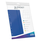 Ultimate Guard Ultimate Guard 18-Pocket Pages Side-Loading (10) - Blue