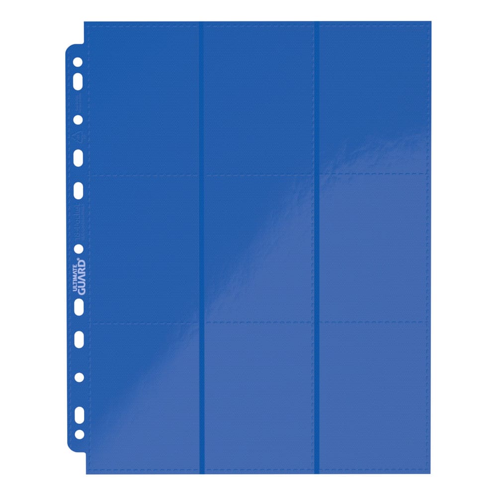 Ultimate Guard Ultimate Guard 18-Pocket Pages Side-Loading (10) - Blue