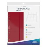 Ultimate Guard Ultimate Guard 18-Pocket Pages Side-Loading (10) - Red