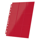 Ultimate Guard Ultimate Guard 18-Pocket Pages Side-Loading (10) - Red