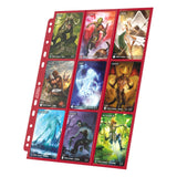 Ultimate Guard Ultimate Guard 18-Pocket Pages Side-Loading (10) - Red