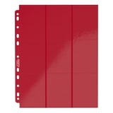 Ultimate Guard Ultimate Guard 18-Pocket Pages Side-Loading (10) - Red