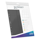 Ultimate Guard Ultimate Guard 18-Pocket Pages Side-Loading (10) - Grey