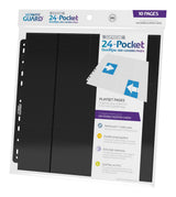 Ultimate Guard Ultimate Guard 24-Pocket QuadRow Pages Side-Loading (10) - Black