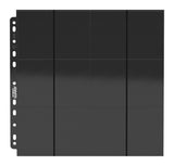 Ultimate Guard Ultimate Guard 24-Pocket QuadRow Pages Side-Loading (10) - Black