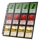 Ultimate Guard Ultimate Guard 24-Pocket QuadRow Pages Side-Loading (10) - Black