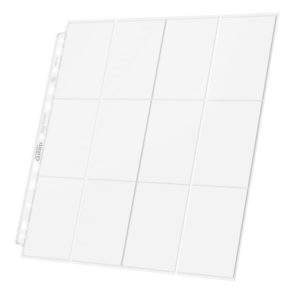 Ultimate Guard Ultimate Guard 24-Pocket QuadRow Pages Side-Loading (10) - Transparent