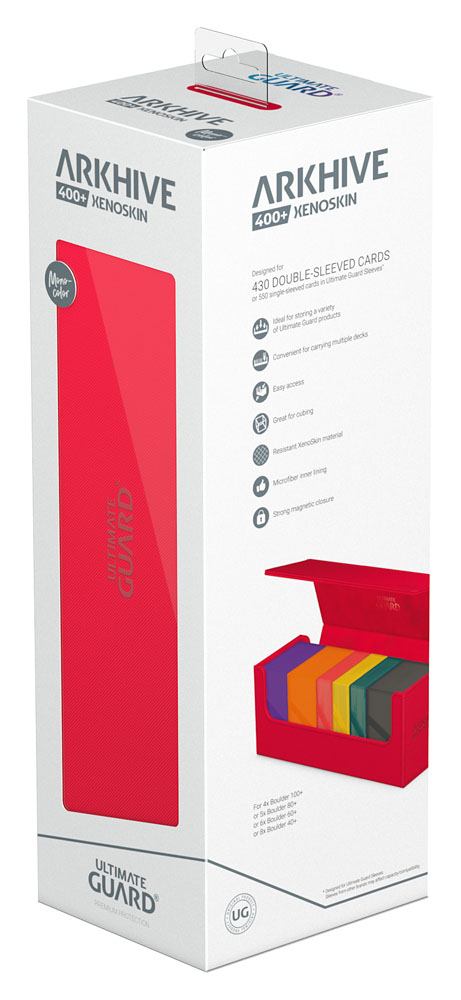 Ultimate Guard Ultimate Guard Arkhive 400+ Xenoskin - Red