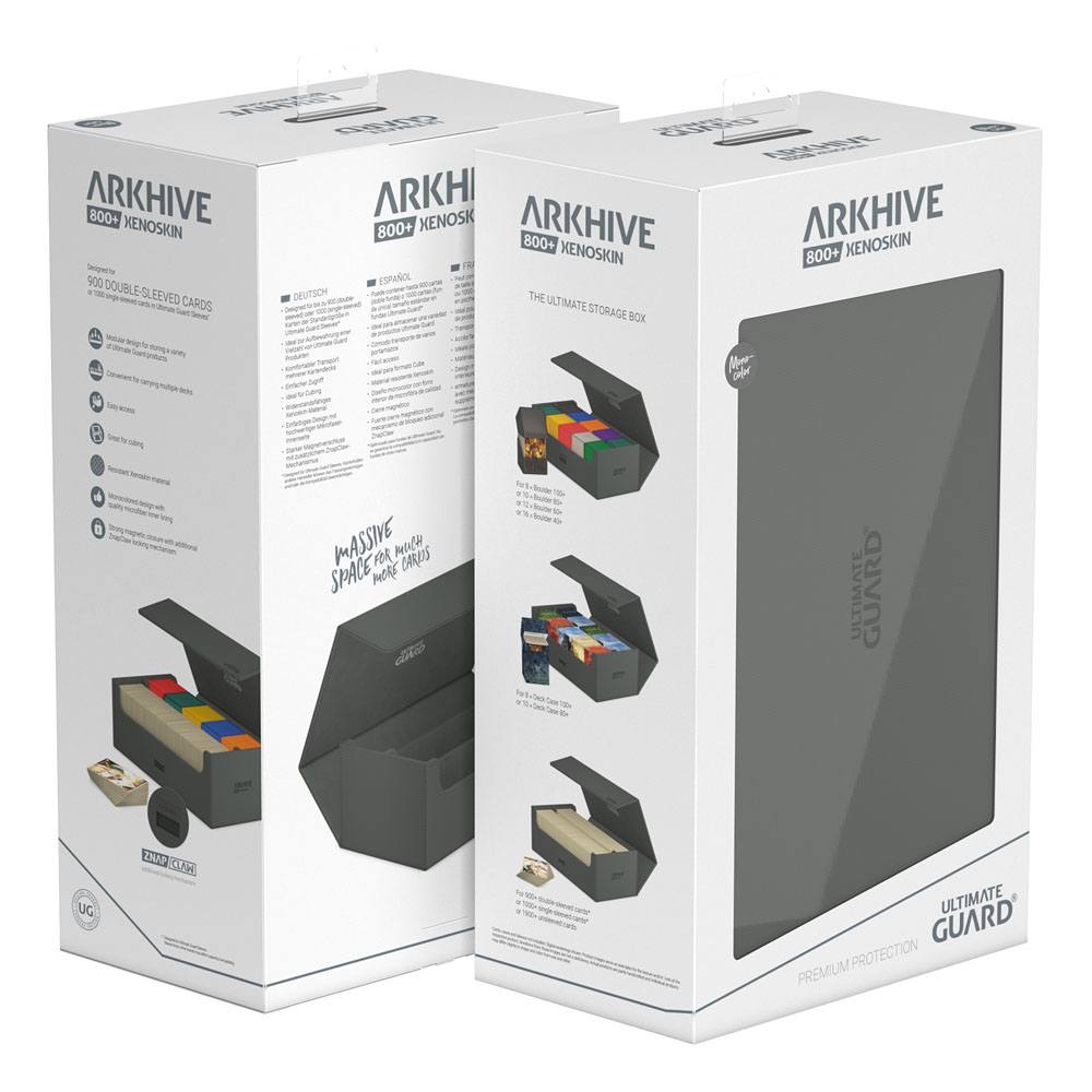 Ultimate Guard Ultimate Guard Arkhive 800+ XenoSkin Monocolor Grau