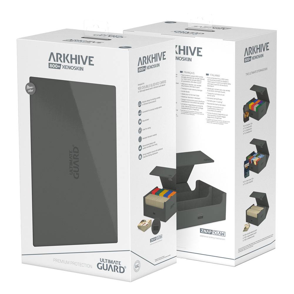 Ultimate Guard Ultimate Guard Arkhive 800+ XenoSkin Monocolor Grau