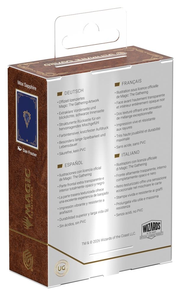 Ultimate Guard Ultimate Guard Art Sleeves Magic The Gathering "Mox Collection" - Sapphire