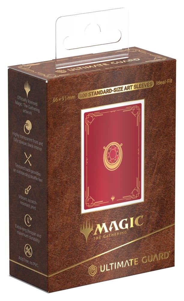 Ultimate Guard Ultimate Guard Art Sleeves Magic The Gathering "Mox Collection" - Ruby