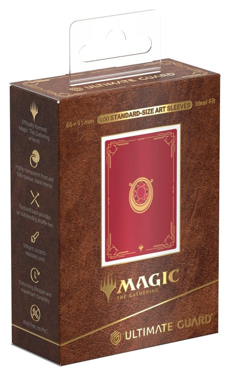 Ultimate Guard Ultimate Guard Art Sleeves Magic The Gathering "Mox Collection" - Ruby