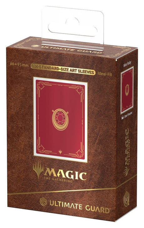 Ultimate Guard Ultimate Guard Art Sleeves Magic The Gathering "Mox Collection" - Ruby