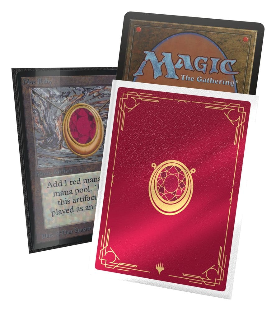 Ultimate Guard Ultimate Guard Art Sleeves Magic The Gathering "Mox Collection" - Ruby