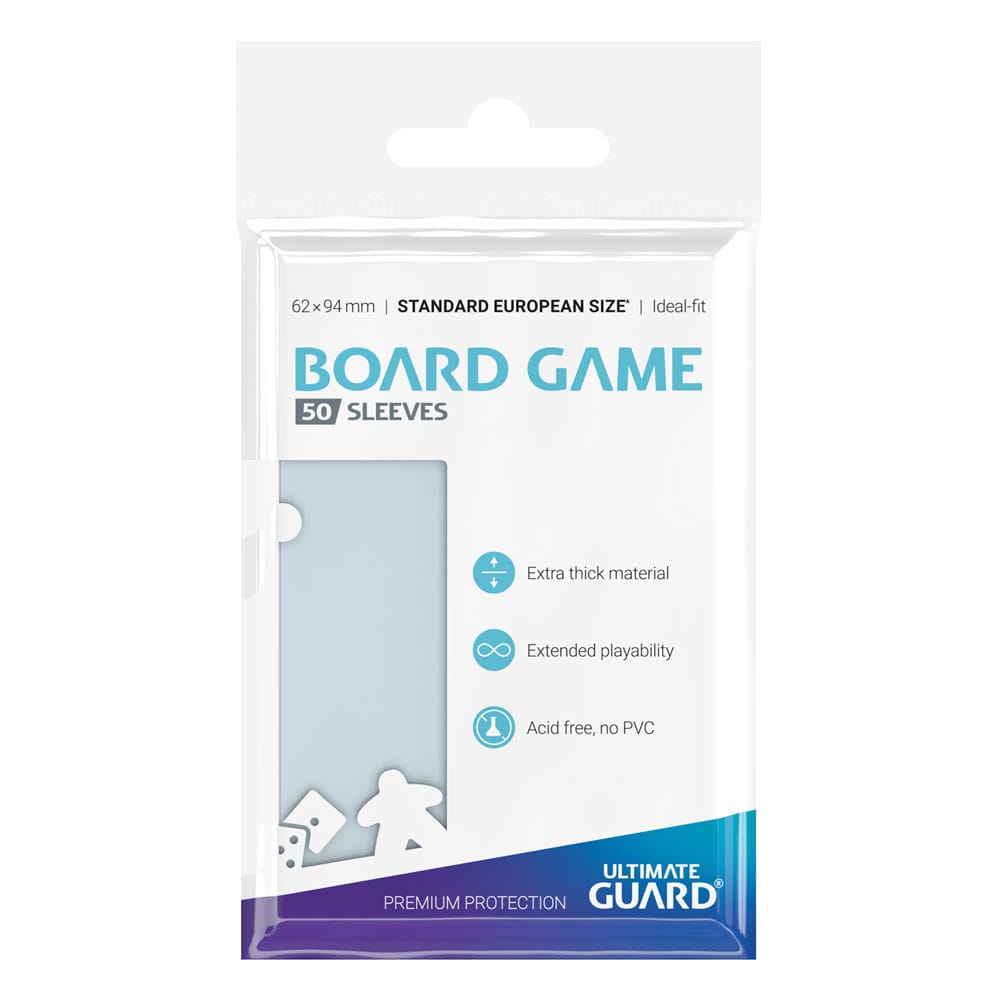 Ultimate Guard Ultimate Guard Board Game Sleeves (50) - Standard European