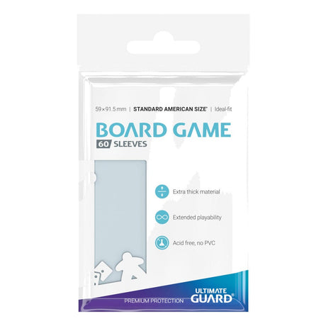 Ultimate Guard Ultimate Guard Board Game Sleeves (60) - Standard American