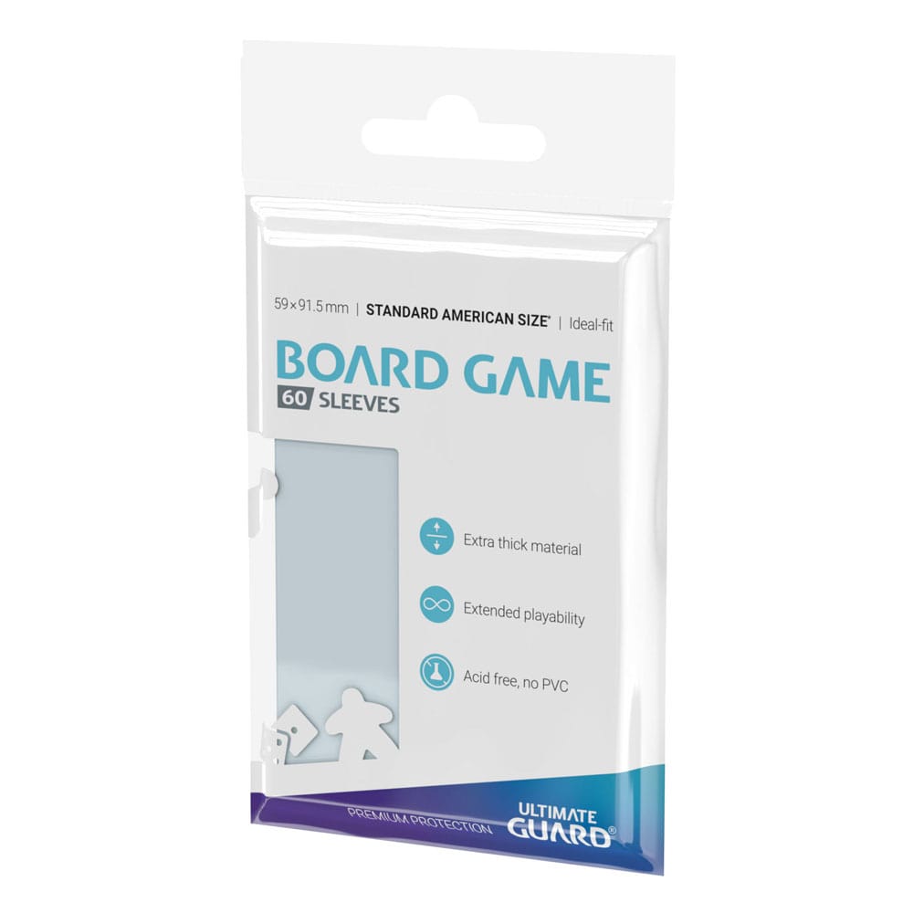 Ultimate Guard Ultimate Guard Board Game Sleeves (60) - Standard American